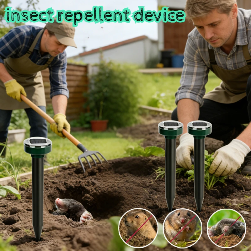 

Ультразвуковой отпугиватель животных на солнечной батарее (1/2/4 шт.) для сада, двора, отпугиватель собак, кошек, птиц