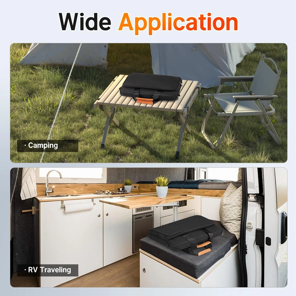 Bolsa de almacenamiento, Estuche de transporte de viaje protector, bolso portátil antigolpes con estuche de relleno de pelo grueso para Mini accesorios Starlink