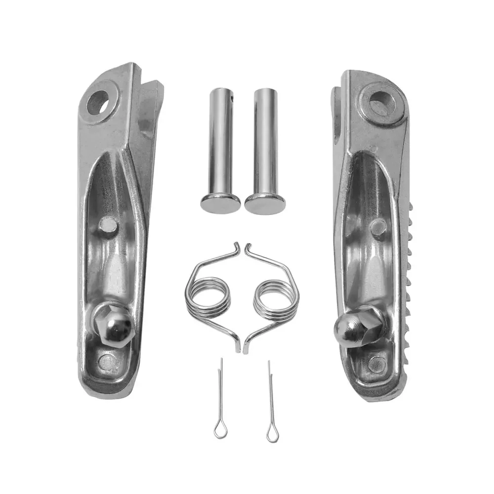 دراجة نارية فضي الجبهة مساند القدم أوتاد القدم لياماها MT09 SP XSR90 MT-09 YZF R7 YZF-R7 YZFR7 2021 2022 2023 2024 2025 #5