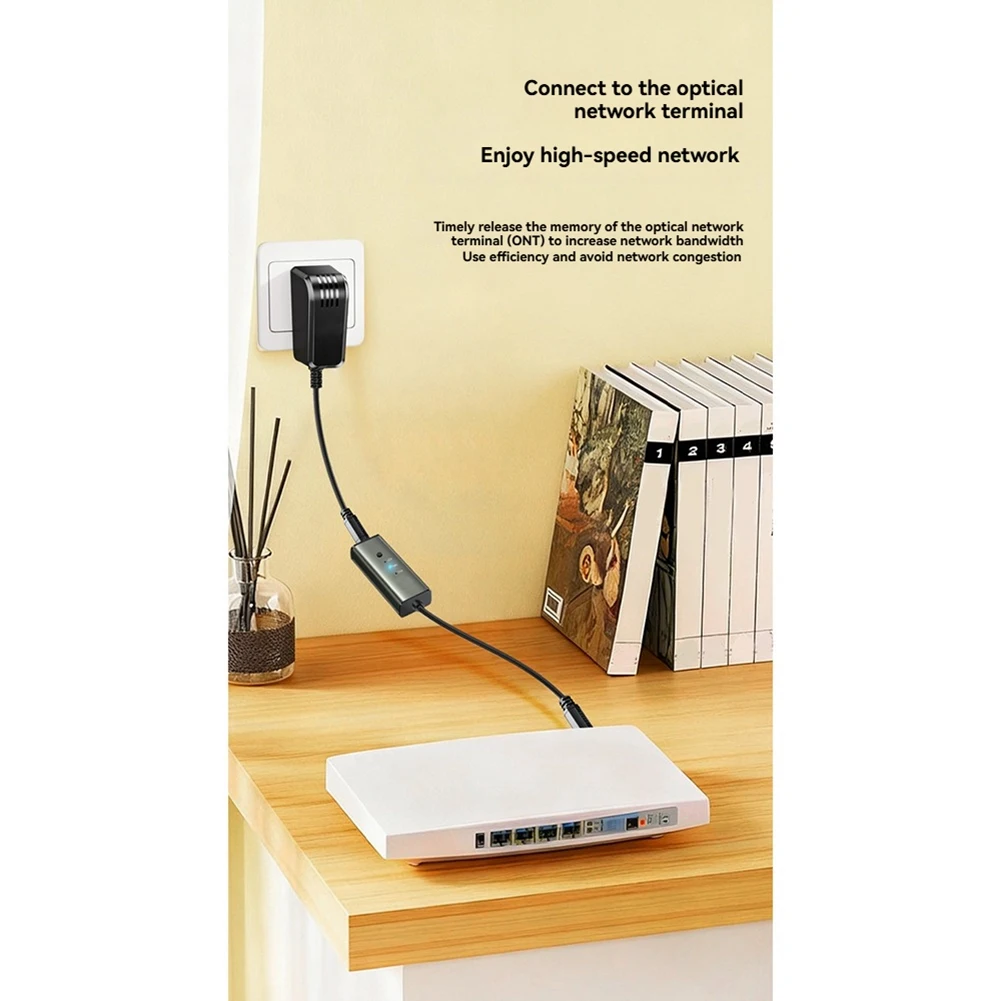 Three-Level Adjustment DC Router Automatic Restart Line 24/48/72 Hours Timer Wifi Reset Function 2PCS