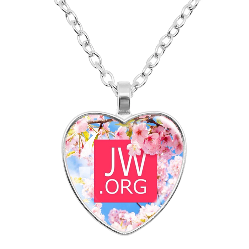 Mode Jw. Org Romantic Flower Jewelry Pendant Necklace, Jewelry for Men and Women, Witness Love Pendant, Gift