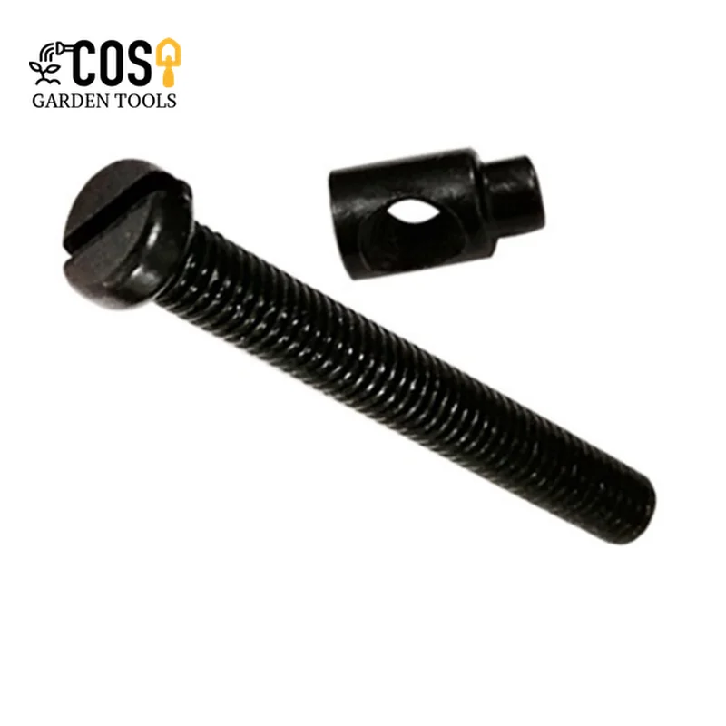 Ajustador de cadena de barra de 2 piezas, Kit de tornillos tensores para motosierra 405, 5016, accesorios de herramientas de jardín para motosierra, cortacésped