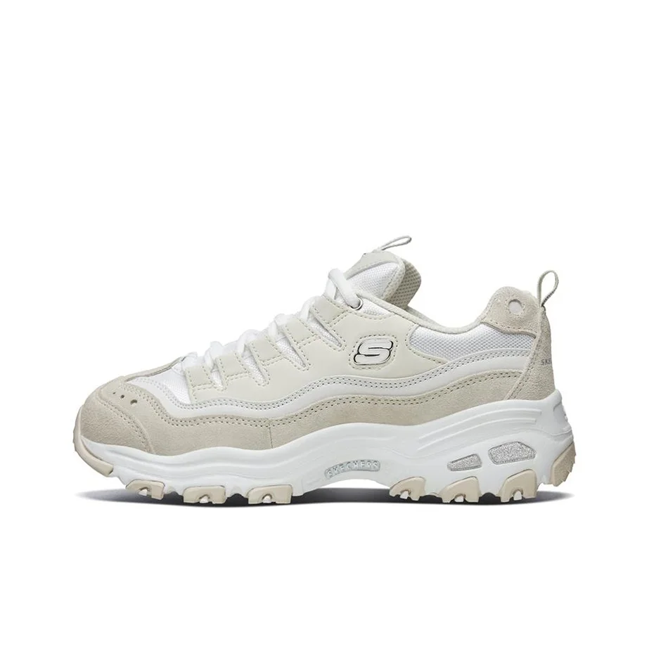 skechers-d'lites-10-fabric-low-top-chunky-sneakers-pour-femmes-marron-clair-et-blanc-13141-wnt
