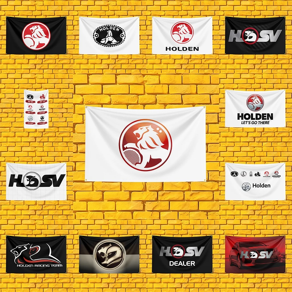 Australian V8 Performance Sedan Luxury Car Flag 3x5 FT 90x150cm Polyester Wall Banner For Garage Home Decor