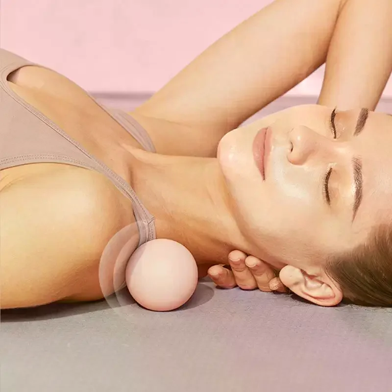 Mini Silicone Fascia Ball Body Muscle Relex Apparatus Back Foot Massage Trainer Ball Sport Fitness Pilates Yoga Ball