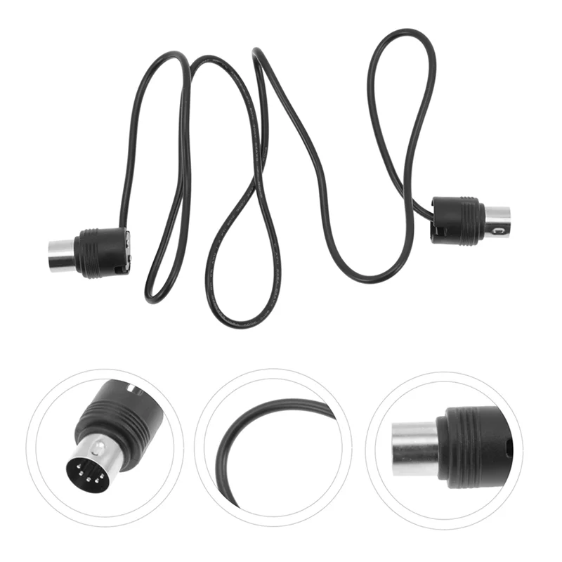 

2X MIDI DIN 5-контактный кабель «папа-папа» MIDI 5-контактный разъем DIN для 5-контактного удлинителя аудио DIN «папа» Кабель Din-5Pin M/M