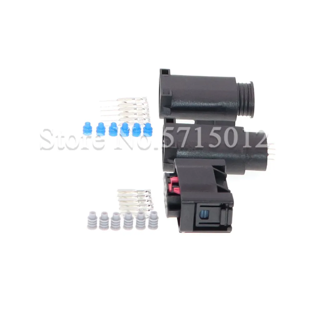 6 Hole Car Socket 1-967360-1 1-967587-3 Air Suspension Ride Height Level Sensor Connector