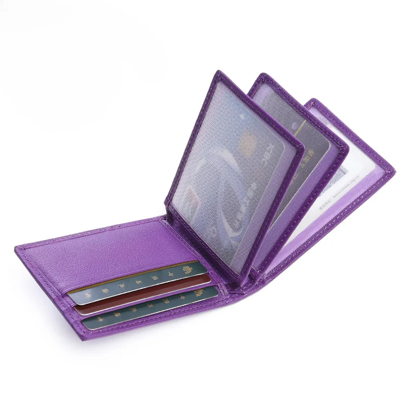 Thailand Crocodile Skin Genuine Leather License Driver's License Multiple Spaces Women High Card Bags Coin Holders Wallet Female