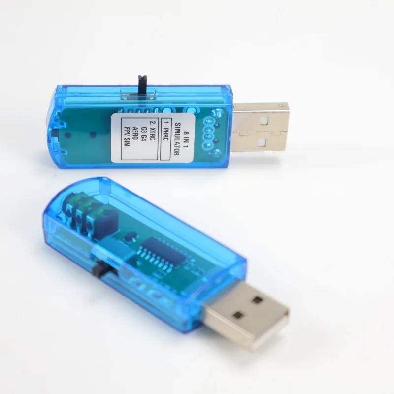 

8IN1 8 в 1 USB-симулятор полета, компьютерный симулятор полета для XTR5 FMS G4 FPV, контроллер самолета-вертолета