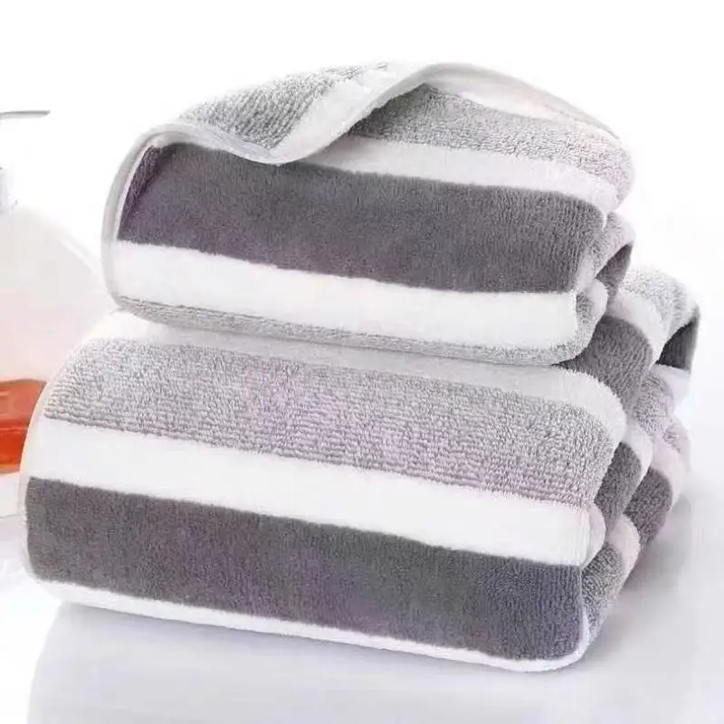 Thick Coral Fleece Beach Towels Highly Absorbent Quick Dry Durable_voghion.com