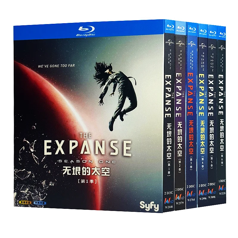 

Blu-ray Ultra HD TV Series The Expanse Seasons 1–6 Box Set