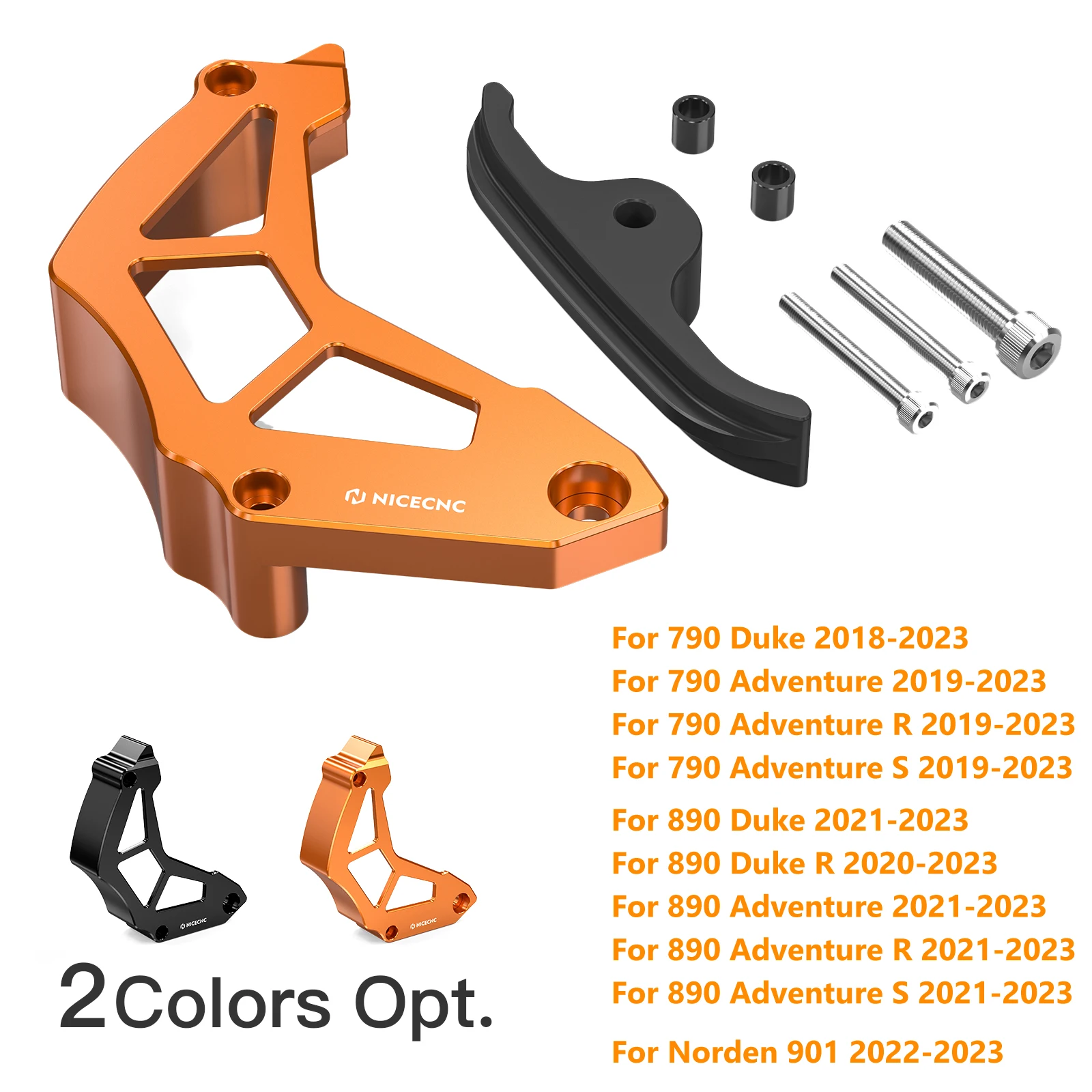 For 2018-2023 KTM 890 790 Duke 790 890 Adventure /R Sprocket Chain Guard Engine Case Saver for Husqvarna Norden 901 2022-2023