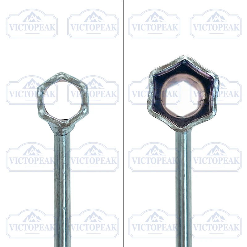 Zündkerzensteckschlüssel 13 mm und 19 mm Edelstahlschlüssel für Kettensäge und Freischneider – Detail 3