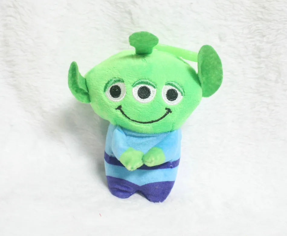 Cartoon Disney Toy Story Sheriff Woody Rex Buzz Lightyear Lotso Alien Yellow Duck Toys Animals Dolls Kids Gift