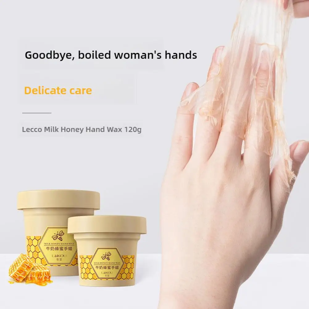 120g Honey Exfoliating Hand Wax Honey Hand Wax Moisturizing Nourishing Hand And Hand Mask Revitalize Cream Care L5W7
