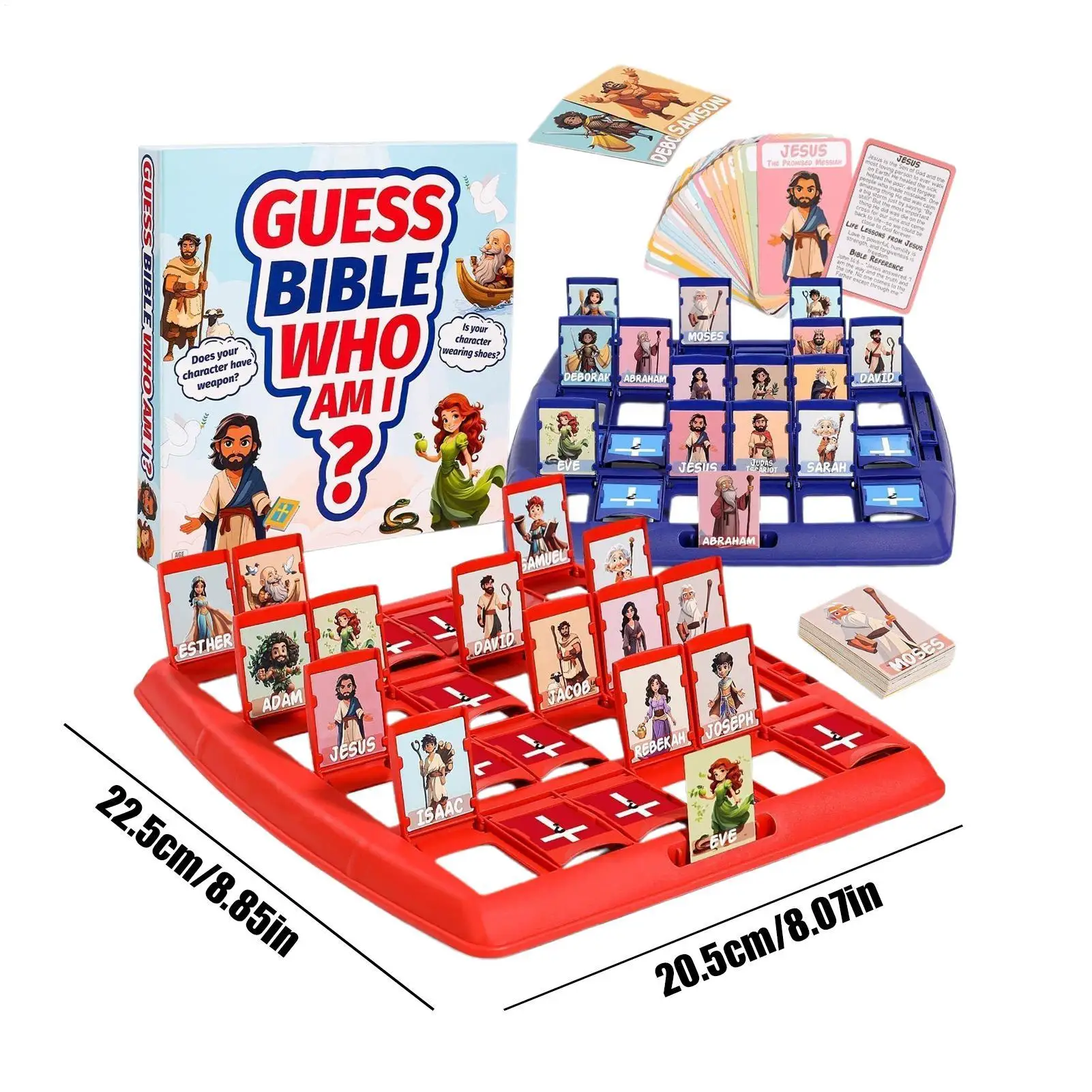 تخمين الكتاب المقدس الذي لعبة اللوحة 24 شخصية كلاسيكية ممتعة ألعاب السفر من أنا لعبة الكتاب المقدس للمكاتب والظروف الاجتماعية ومدرسة الإجهاد #6