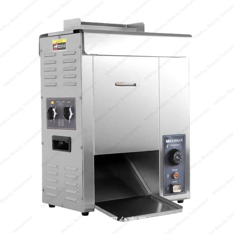 Commercial Fast Crawler Chain Hamburger Machine Automatic Baking Bag Heating