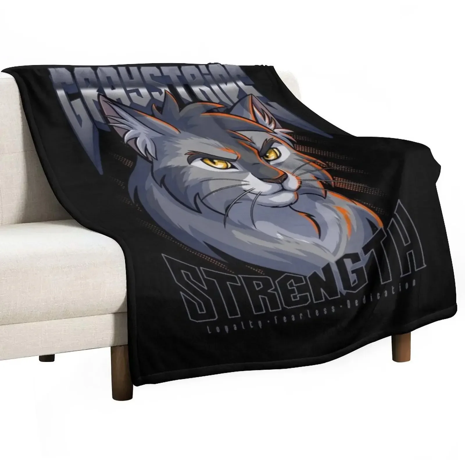 

A Strong Warrior Throw Blanket Decorative Beds Sofas for babies Flannel Fabric Blankets