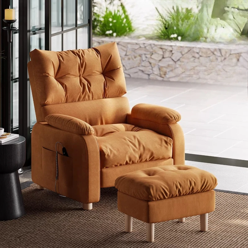 Electrically Adjustable Lazy Sleepable Bedroom Cloud Premium Single Function Sofa