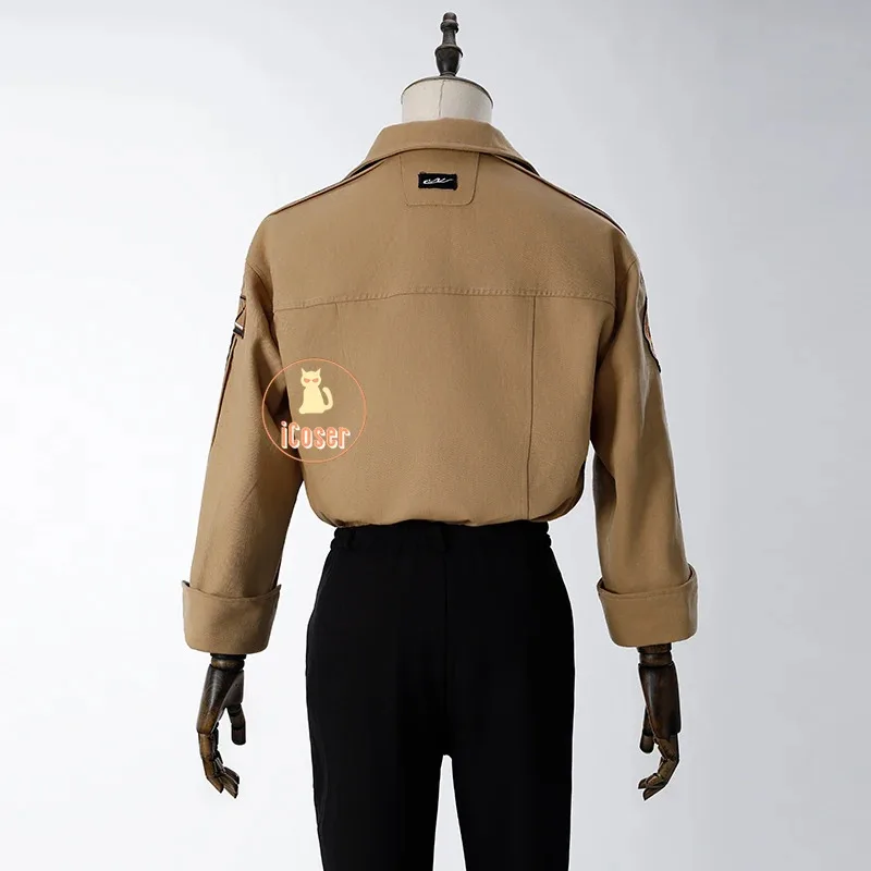 Love and Deepspace Caleb Cosplay Costume Wig Brown Flying Jacket Supersonic Uniforms Halloween Party Women Men Carnival Outfit