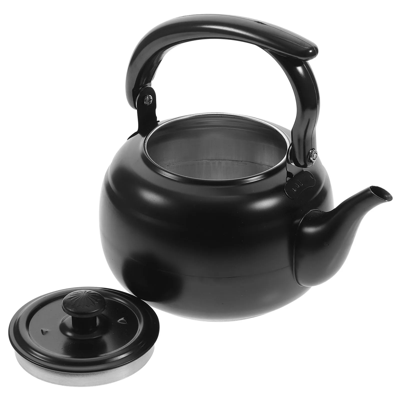 

Stainless Steel Teapot 201 Material Stove Top Kettle Green Black Painted Strainer Vintage Design Tea Kettle Infuser Protects