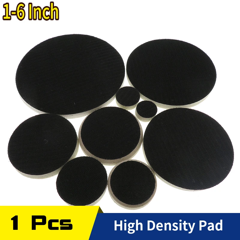 High Density Interface Pads 1''2''3''4''5''6''Hook and Loop Sponge Cushion Buffer Backing Plate for Sander Polishing & Grinding