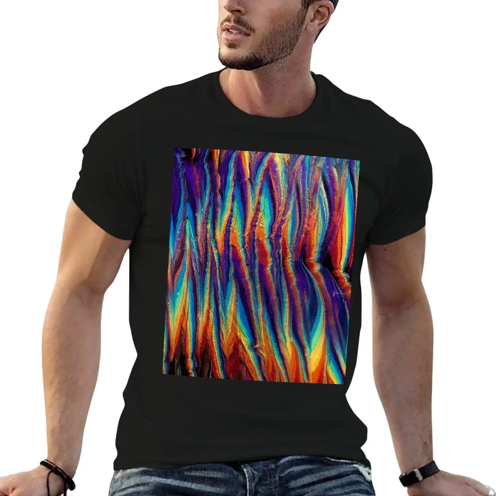 

Dark Zig Zag T-Shirt t shirt for man man graphic t shirt T-Shirt