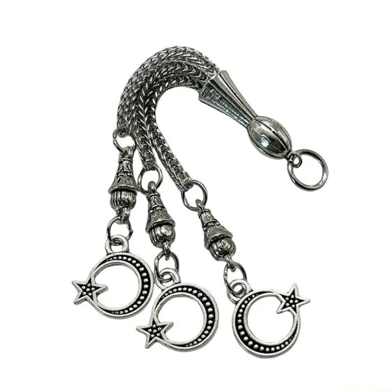 

D46E Инструменты для изготовления ювелирных изделий ручной работы Античное серебро Металлические кисточки Аксессуары для кистей