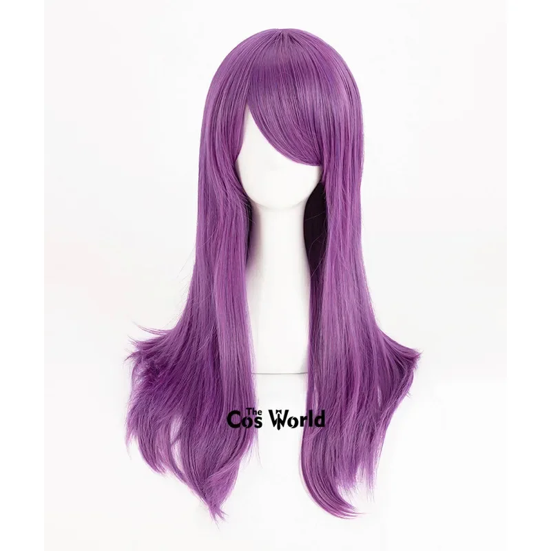 

2025 11 Tokyo Ghoul Kamishiro Rize 60cm Long Straight Anime Cosplay Wigs Fiber Heat Resistant Synthetic Hair + Wig Cap