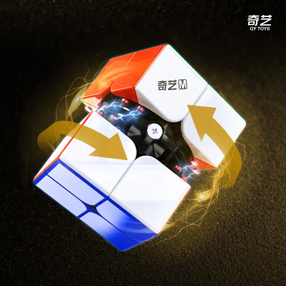 QiYi Zhanshen 2x2 3x3 4x4 مكعبات سحرية لغز السرعة بدون ملصقات ألعاب كوبو ماجيكو الاحترافية هدايا عيد الميلاد للأطفال #2