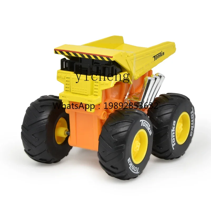 AH aleación ingeniería coche modelo bebé juguete excavadora Bulldozer coche de rescate contra incendios