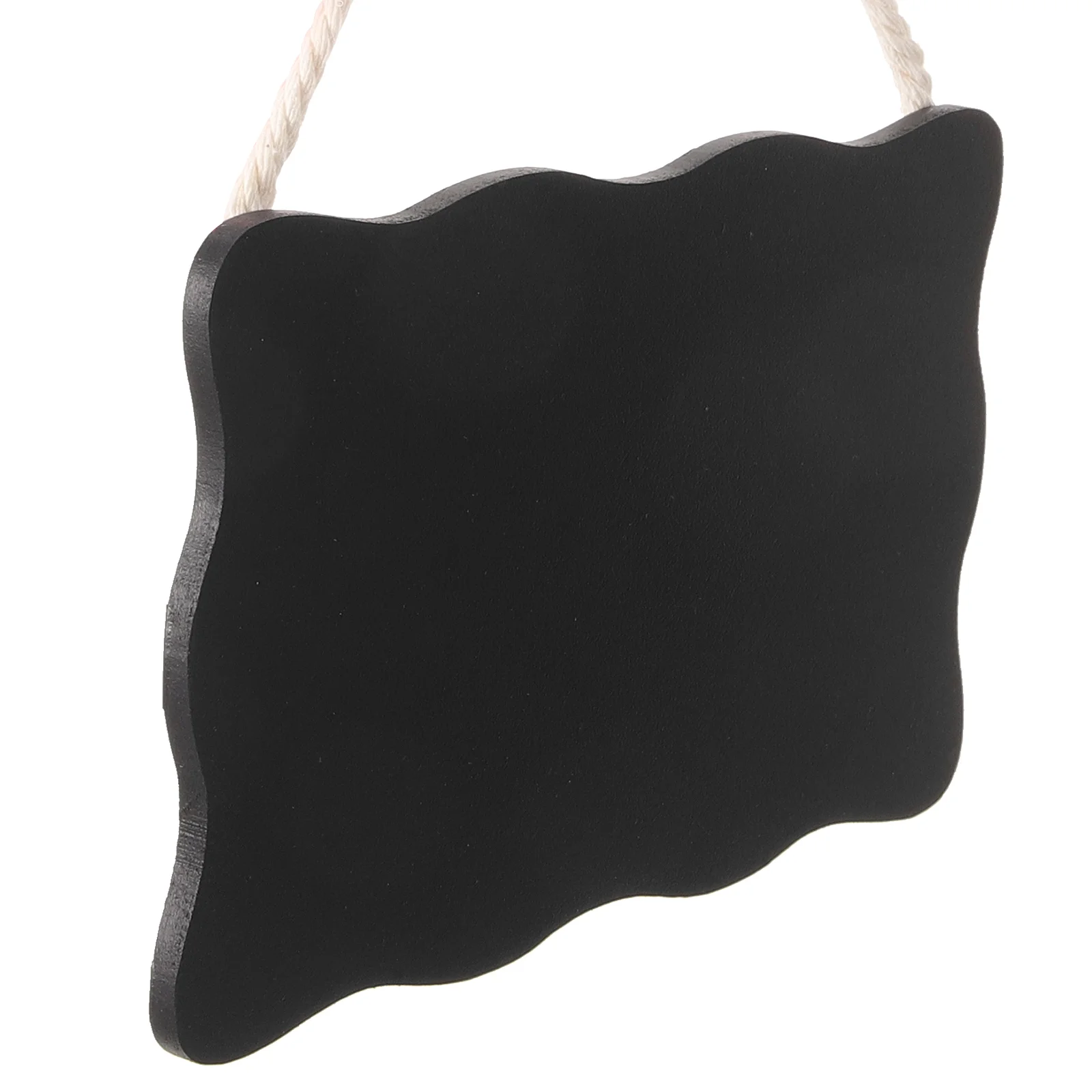 Double Sided Office Decor Chalk Board Sign Bamboo Mini Chalkboard Message Blackboard