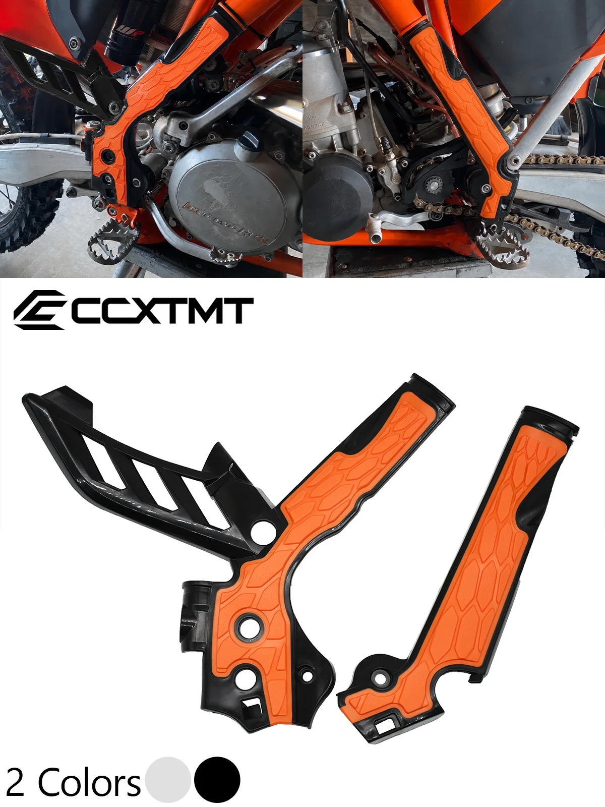 AliExpress CCXTMT Motorcycle X-Grip Frame Guard Protection Cover For KTM SX SXF EXC EXCF XCW XCFW 125 150 250 300 350 450 500 2011-2015 Dirt Bike