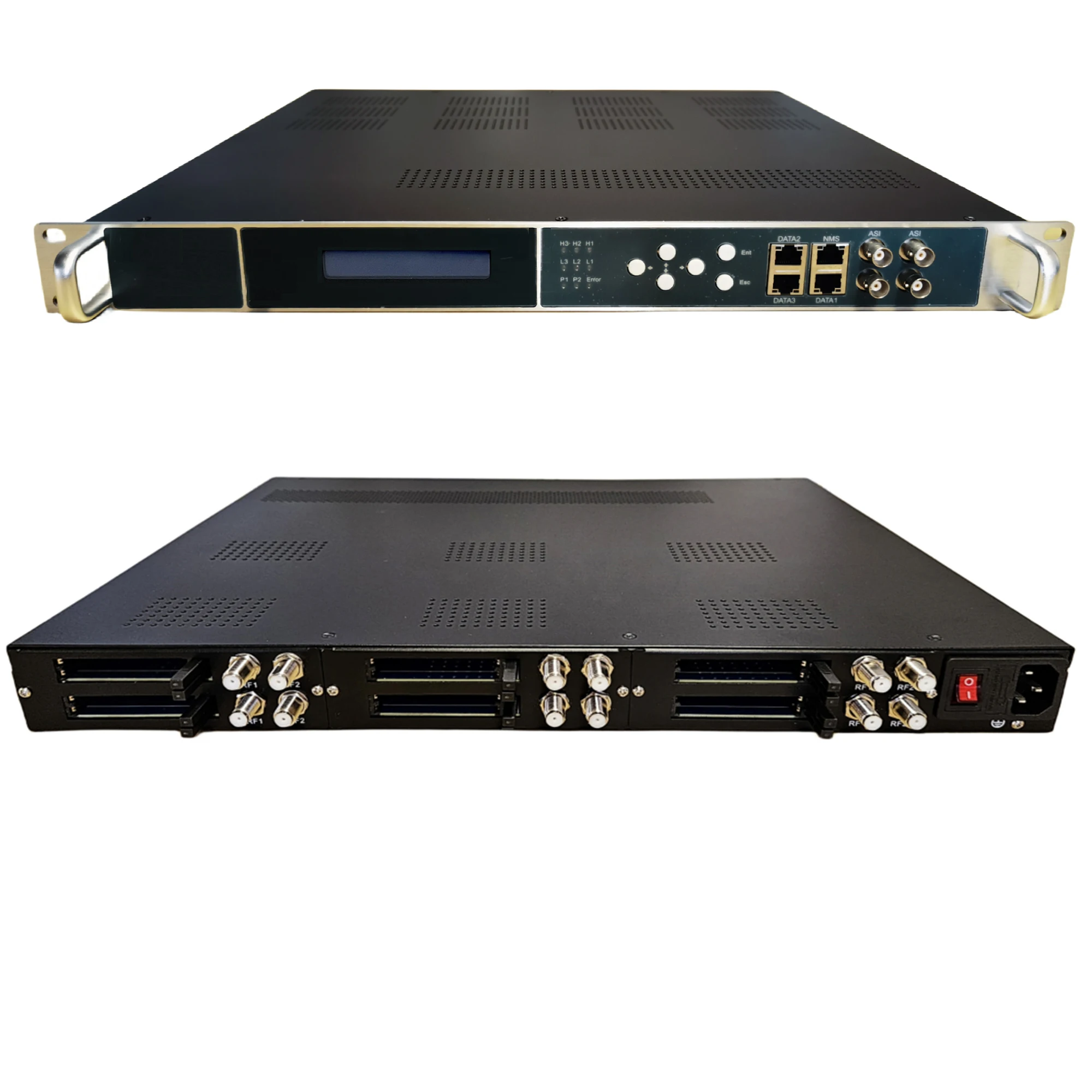 

Multi-Channel CI-Receiver 12 Tuner to IP ASI DVB-T2 DVB-S2 ISDBT ATSC Gateway 12 CAM declassification