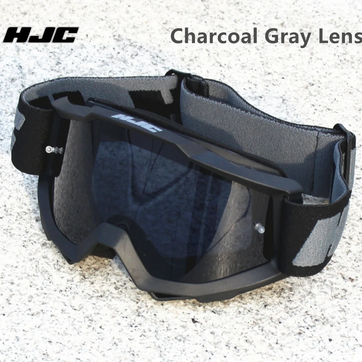 Herren Retro Motorrad-Sonnenbrille Nachtsicht Motocross Schutzbrille MX Fahrbrille Vintage Helm-Brille