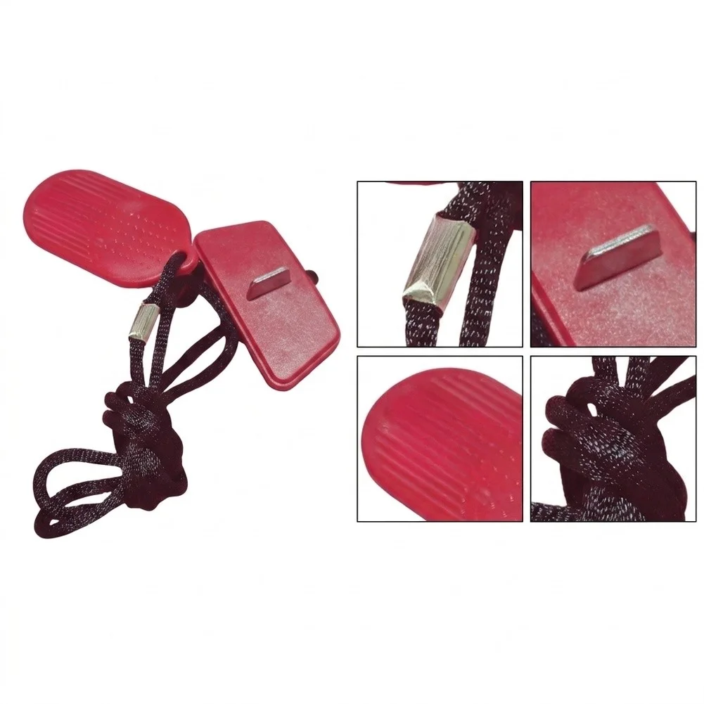 For Treadmill Safety Key E-Stop Switch Red Plastic Stop Lock With Clip For Most Running Machines Fitness Equipment Accessories - view 6