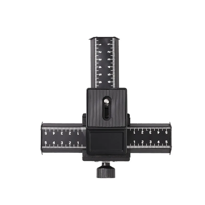 Two-way macro frame, four-dimensional macro gimbal, fine-tuning long gimbal board photography, macro tool