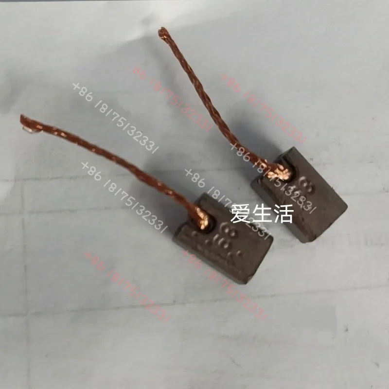 6701041 Degassing Flow Motor Carbon Brush Pair Model 67 68 New Replacement Parts For Hemodialysis Machine