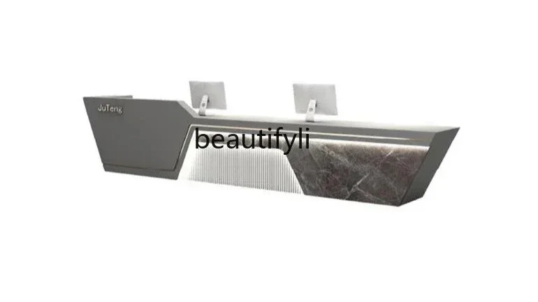LXCompany reception desk paint bar simple beauty salon checkout page office hotel counterSSS