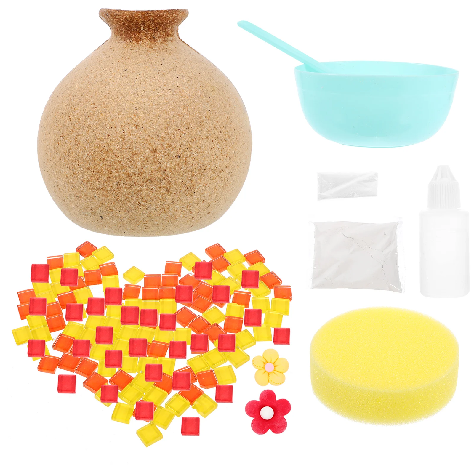 

DIY Vase Craft Kit Simple Decor Dried Flower Container Table Creative Vases for Desktop Parent Child Interaction Safe