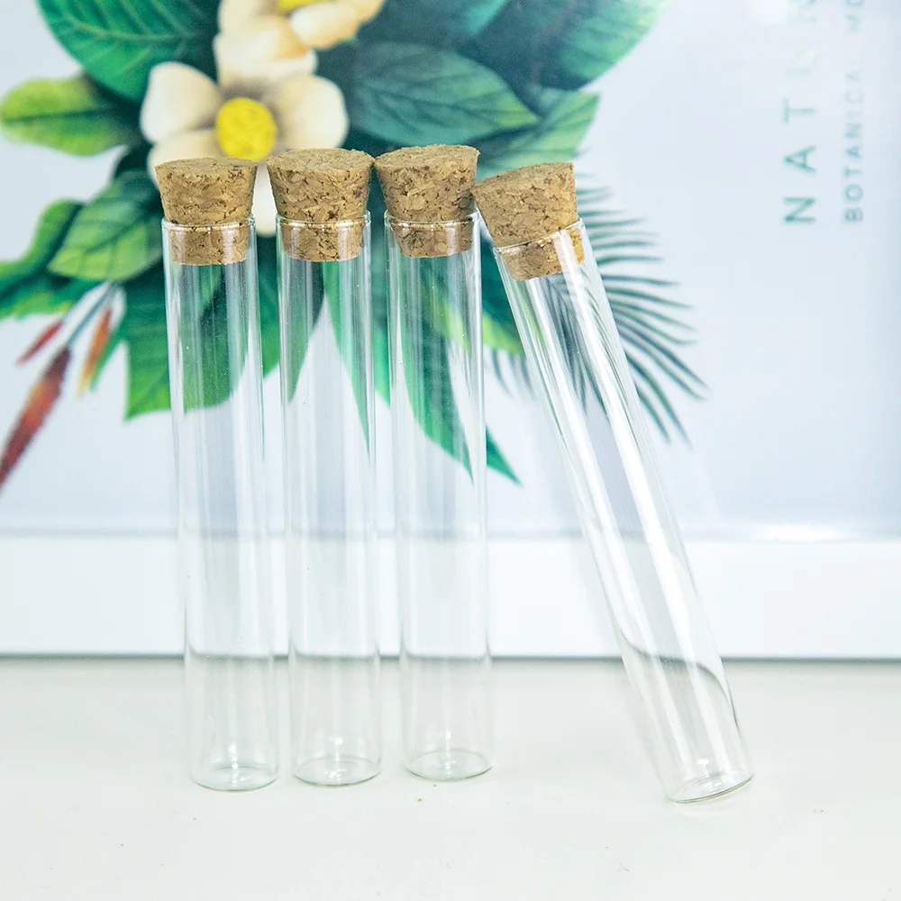 

Corks Glass Test Tube 30pcs or 50pcs,The Capacity is 5ml,1.2cm Diameter Glass Bottle,Used for Wedding Holiday Gifts