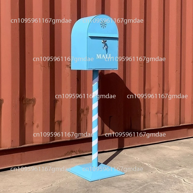 

Металлический почтовый ящик с вертикальной буквой и украшение для газетной коробки