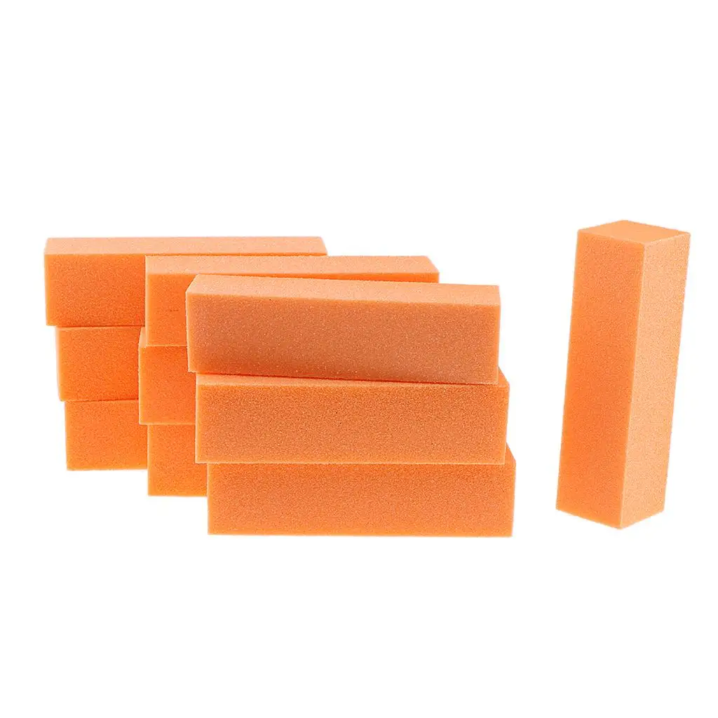 4 Pack Nail Buffer Block and Shine Kit Durable Sanding Buffers for Gel Nail Polish and Pedicure Tools