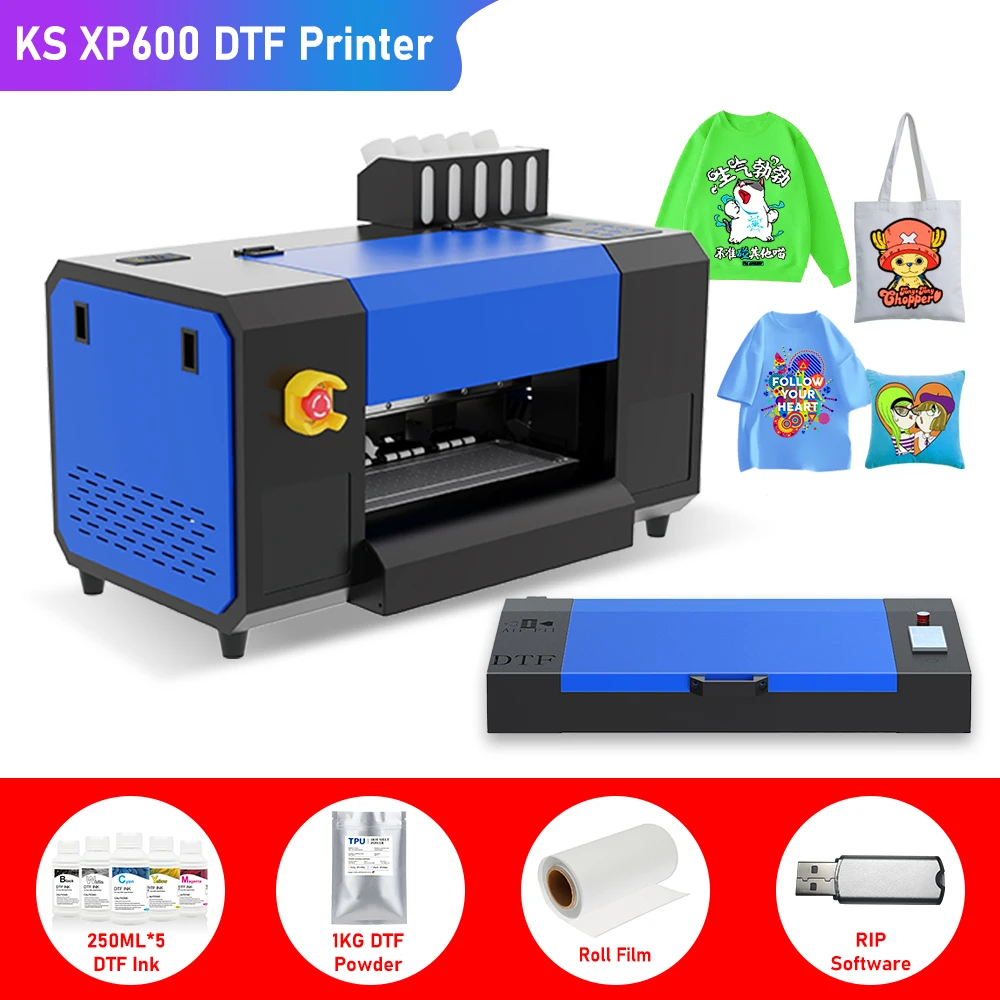 

A3 impresora dtf A3 transfer Printer Directly To Film Printer For Epson XP600 DTF Printer for Clothes tshirt printing machine