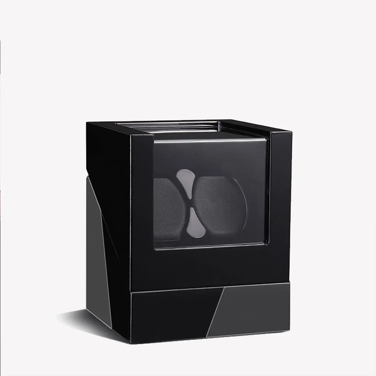 Caja para guardar relojes automáticos con diseño multicolor. Incluye un cable USB, pero no incluye pilas.