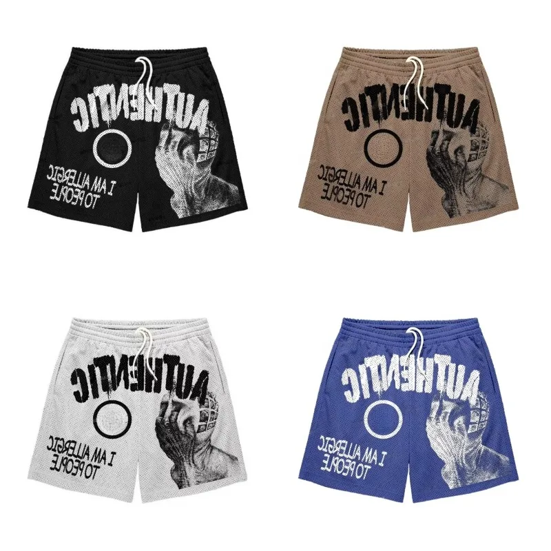 

2026 Trendy Graphic Print Shorts High Quality Sport Men Training Breathable Fashionable Shorts Streetwear Fashion Casual Shorts