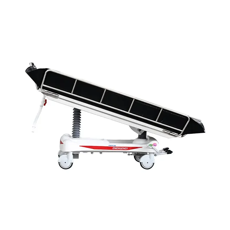 High Quality Soft Stretcher Trolley Bed Easy Carry Stainless Steel Medical Hospital Treatment Shower Trolley