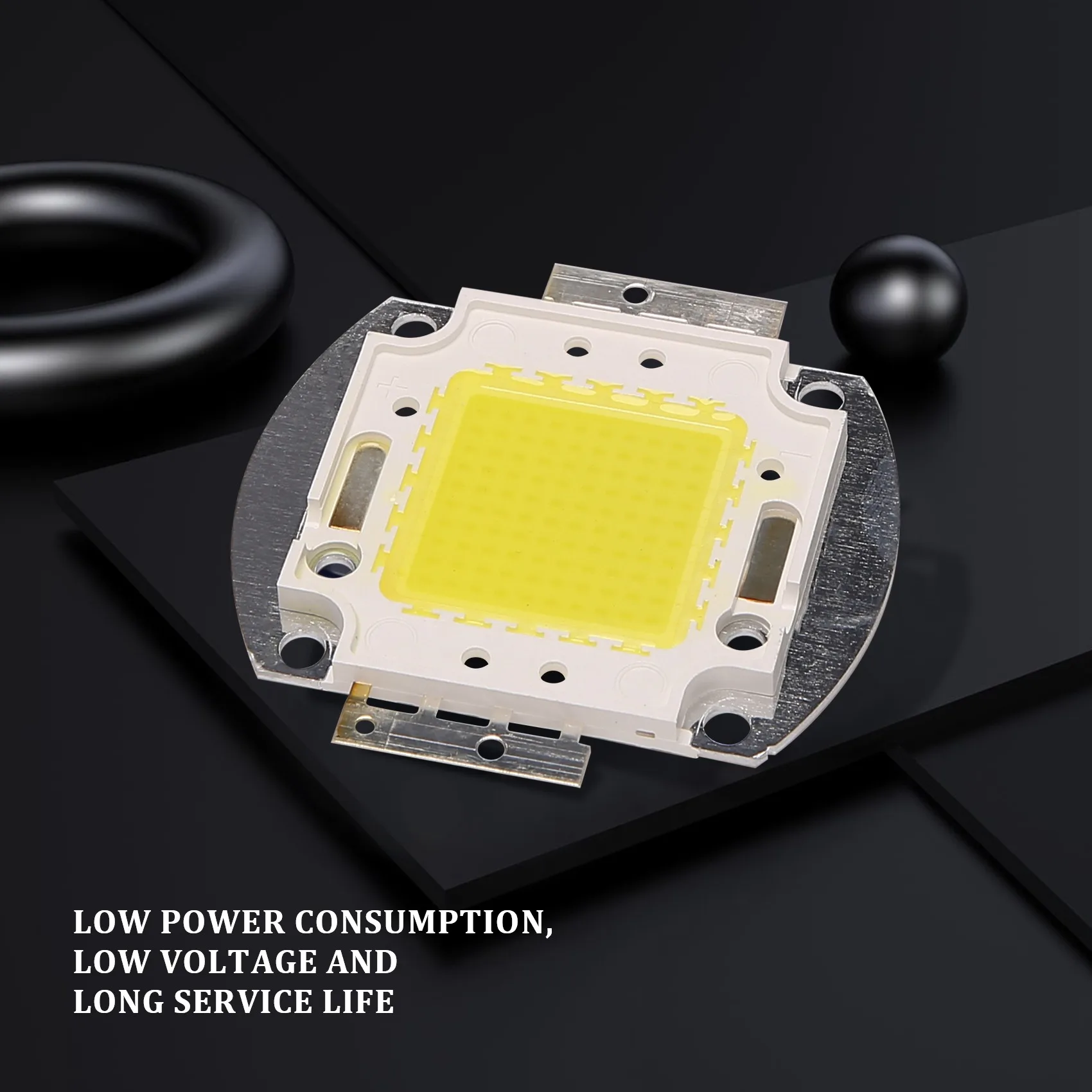 Chip LED 100W 7500LM lampu bohlam cahaya putih lampu sorot terintegrasi daya tinggi DIY