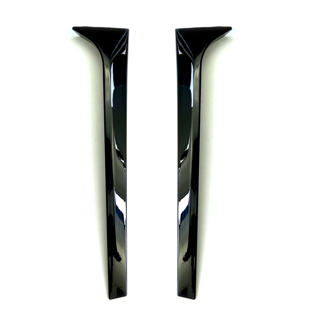 Car Rear Window Side Spoiler Wing Trim Cover Canard Splitter For Volkswagen Skoda Octavia Estate 2014-2019