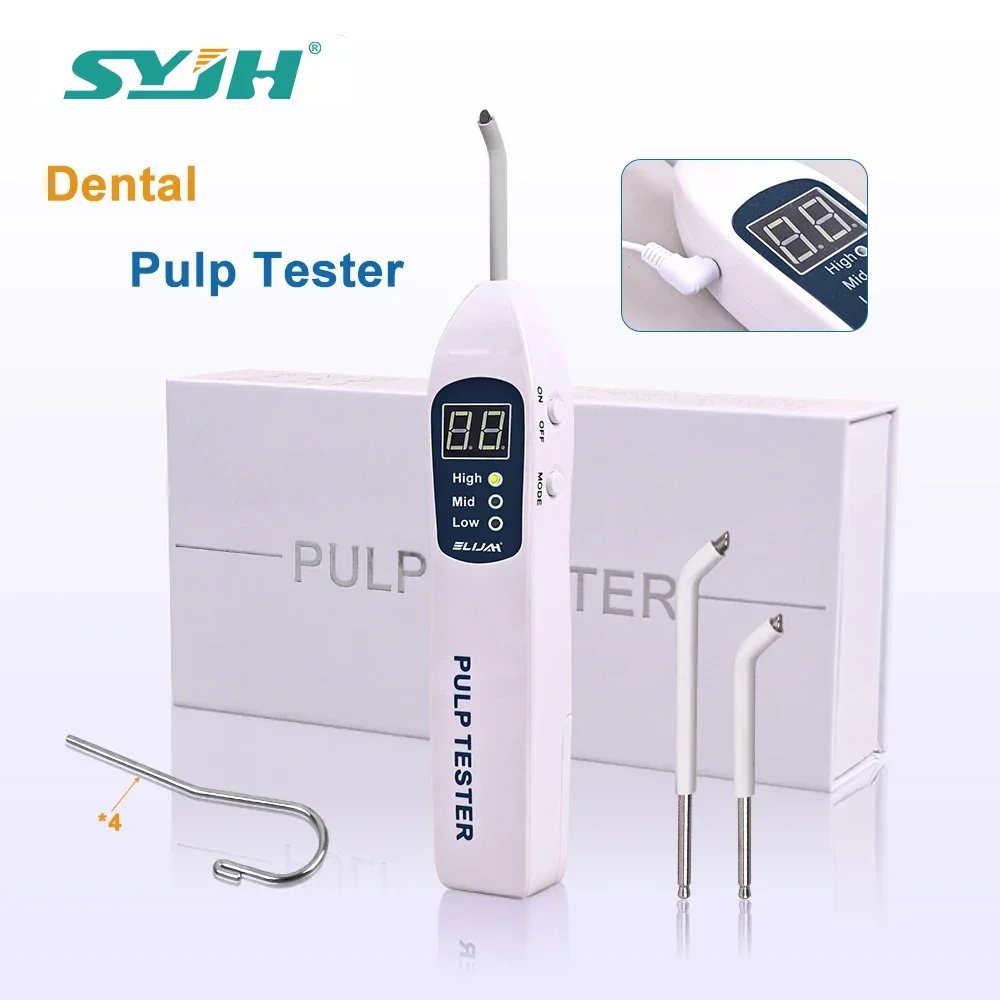 

Dental Endodontic Pulp Tester Intraoral Chamber Vitality Tester Dental C-PULSE Tooth Nerve State Tester Root Canal Equipment